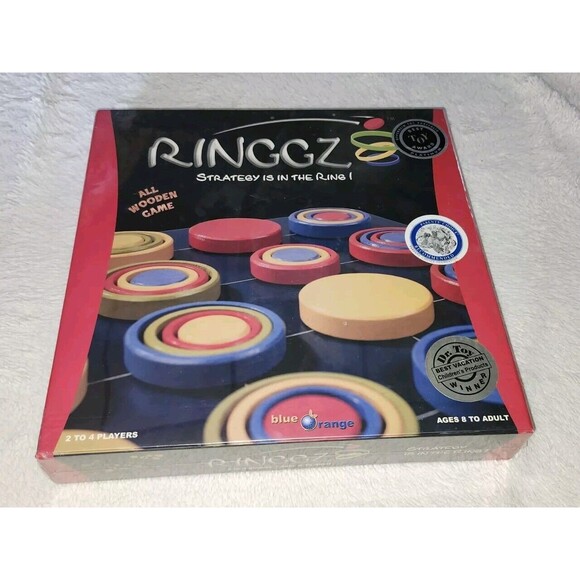 Ringgz Strategy Game New In Box All Wooden Game - Picture 1 of 2